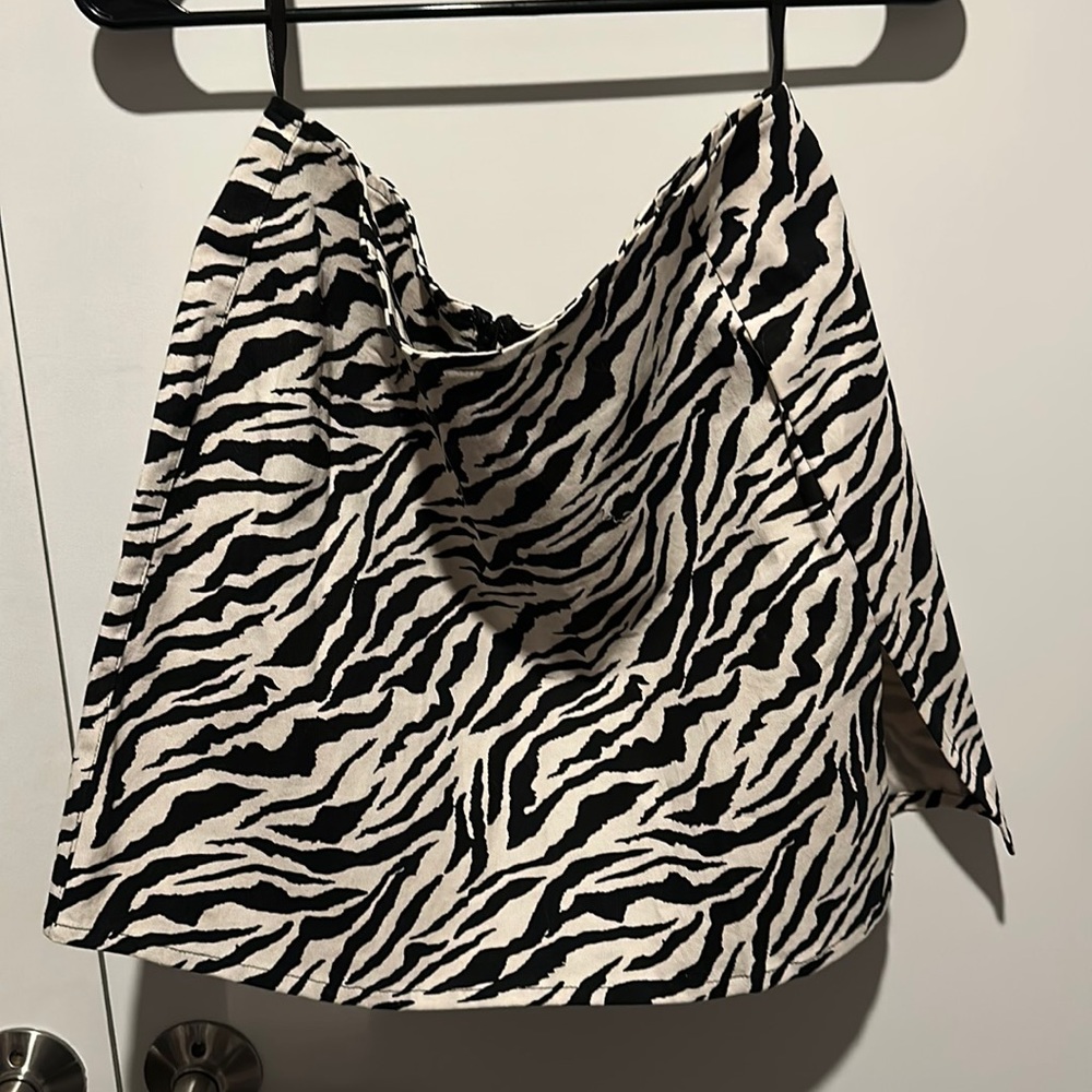 Princess Polly Zebra Mini Skirt